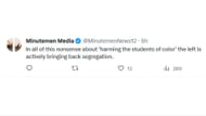 Blue State's decision to suspend essential skills graduation requirements sparked netizens' reactions (Image via X / @MinutemenNews12)